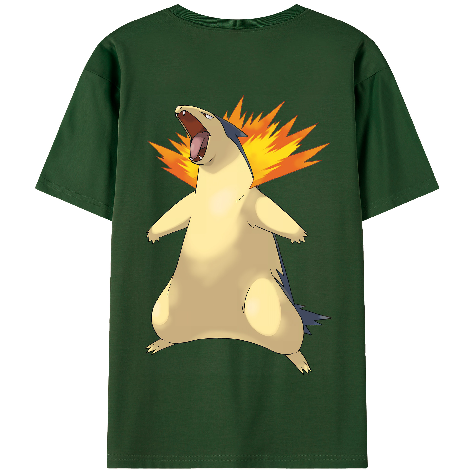 （画像用） ポケットモンスター Pokémon 綿100％半袖Tシャツ（背面プリント）